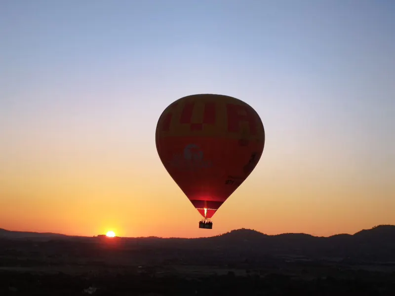 Vol en montgolfière